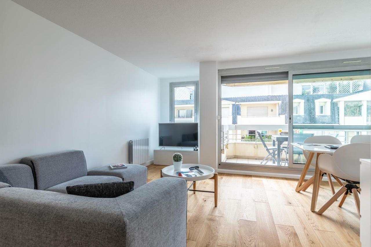 Appartement Design Biarritz Coeur De Ville Bagian luar foto